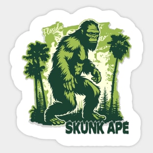 Florida Skunk Ape Sticker